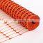 100g/m2 1X50m HDPE extruded plastic orange fence for temporary construction safety net