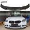 F10 F18 M Sport ARKYM Style Carbon Fiber Front Lip Front Bumper Lip Front Splitter For BMW 5 Series F10 F18