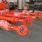 Forklift Heavy Duty Rod Hydraulic Jack Piston Dump Lifting Gantry Crane Front Flange Cylinder