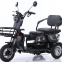 2025 Best 3 Wheel Passenger Tricycle Two Seat 48v Electric Tricycle Bike for Adults and Old People