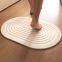 comfortable absorbent special wave engraving diatomite stone bath mat manufacturer