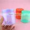 8 oz 250ml cheap clear round plastic food jars cosmetic jars