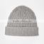 wholesale foctory price unisex blank winter beanie hat