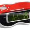 Best Price Stream Lined Table Red Desktop Alarm Clock Radio