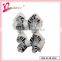 America top selling statement charming solid animal pattern ribbon bow hairgrips for teenagers (DW--0048)