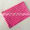Osini profesional customed 3-ring binder pvc Polka Dot with Zipper Pouch, Zipper Pencil Bag for Pen