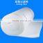 Thin air filter material, bulk air filter material, paint spray booth filter
