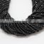 Black Spinel Faceted Beads