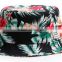 Cute style cool custom 100% cotton floral print bucket hat