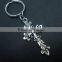 Dongguan Antique Finishing Cross Souvenir Metal Keychain Maker