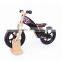 ET2029 Factory best selling wooden toy bike, black color bike toy vehicle