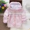 pink baby girl windproof jackets express shipping fancy jackets for 2-6years