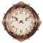 Large vintage mosaic decorative digital dial ce clock