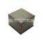 Seamed tube leather watch box with pillow