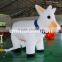Cartoon type inflatable model milk cow for sale