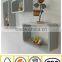wooden wall cube shelf round corner for home decoration