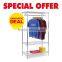 1625mm High Chrome Shelving
