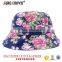 custom print bucket hat/floral printing bucket hat/wholesale bucket hats                        
                                                Quality Choice