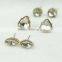 Crystal stud earring set