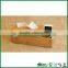 Latest design bamboo tissue box with mobile holder from bamboo hometown