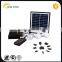 4W/6W portable solar home lighting power panel system kits