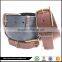 Classical Men's Leather Belt Grain Leather Dress Belt With Pin Buckle