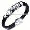 New 2016 Product Idea Leather Leopard Animal Bracelet For Men