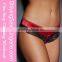 Classic Wholesale Satin and Lace Open Panel Panty Sexy Female Nighty