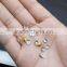 4*6mm Oval Shape Glass Fancy Crystal Rhinestones Pointed Back for Necklace