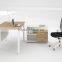 Melamine Panel Filling Storage Bookshelf With 2 Layer Modular Home Office Furniture