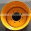 8.25 x16.5 steel wheel for skid steer loader