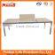 Outdoor stainless steel Wooden dining table