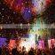 1200W stage equipment color paper big confetti blower machine with flight case