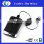 super flate leather pu wired computer optical mouse