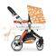 Baby Stroller With EN1888 Certification Hot Sale European standard High Quality And Comfortable 3 in 1 Fuctions Baby Stroller