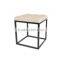 customized modern design iron stand metal unfoldable ottoman