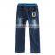 2-6Y (B5702) Wholesale good price nova kids wear cowboy denim jean baby boy winter trouser pants