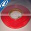 Red 1 inch fire resistant PVC reflective tape