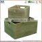 unique painted storage fruits/vegetable storage wooden box in christmas wooden crate for home shop market