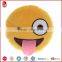 Hot sale pp cotton plush emoji pillows soft toy