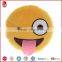 100% PP cotton low price plush emoji pillows supply