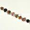 Rough Tourmaline Gemstones 925 Sterling Silver Bracelet