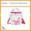 Cooler bag square basket with cooler bag and wicker handle box bag cooler