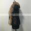 2016 New fashion women red fox fur and sheep leather splicing vest