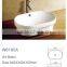 Modern bathroom oval overmount counter top sinks