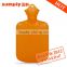 PVC hot-water bottle 800ml classic small orange high quality