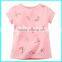 2016 Shiny Butterfly Print customized toddler t-shirts,neon toddler t shirts wholesale toddler t-shirts