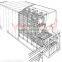 Multi-functional tray model freezing spiral conveyor machine