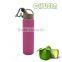 Sports Water Bottle With Straw And Silicone Sleeve And Fruit Infuser