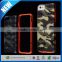 C&T Two piece hybrid gray camouflage rubberized plastic hard cover for iphone 6s tpu bumper cases